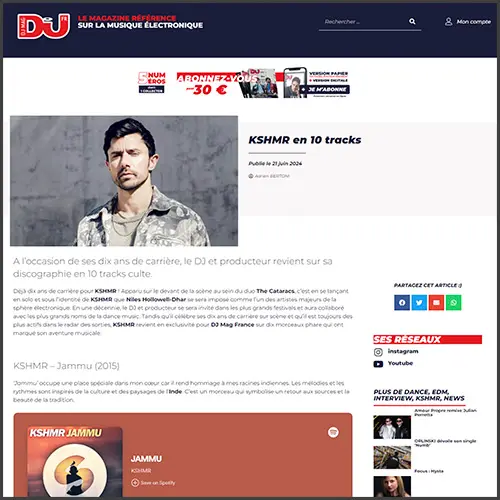 kshmrdjmagfrance KSHMR, DJ Mag France, News