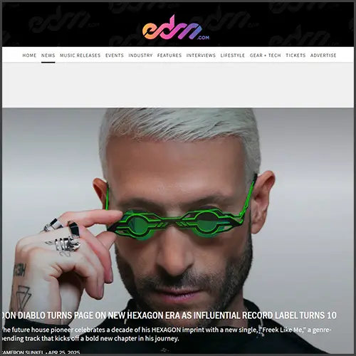 dondiabloedmcom Don Diablo, edm.com, News