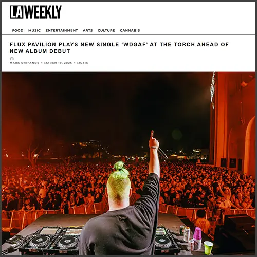 fluxpavilionlaweekly Flux Pavilion, LA WEEKLY, News