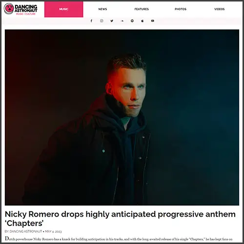 nickyromerodancingastronaut Nicky Romero, Dancing Astronaut, News