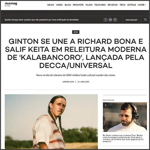 gintonmixmagbrazil Ginton,Mixmag Brasil, News