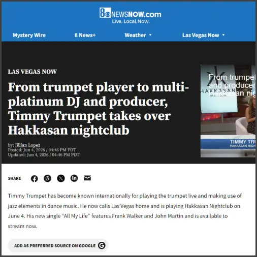 timmytrumpetcbslasvegas