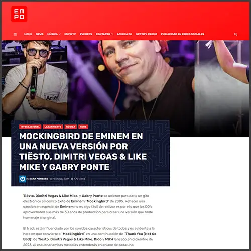 tiestodimitrivegas&likemikegabryponteempo Tiësto, Dimitri Vegas & Like Mike, Gabry Ponte, EMPO, News