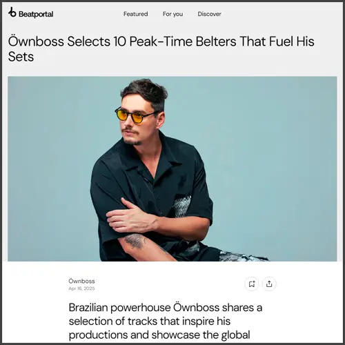 ownbossbeatportal Ownboss, Beatportal, News