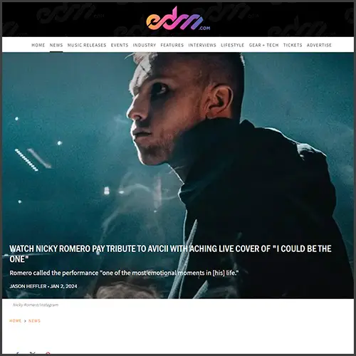 nickyromeroedmcom Nicky Romero, edm.com, News