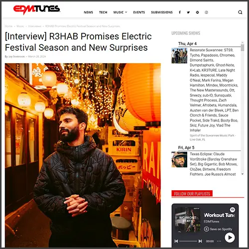 r3habedmtunes R3HAB, EDM Tunes, News