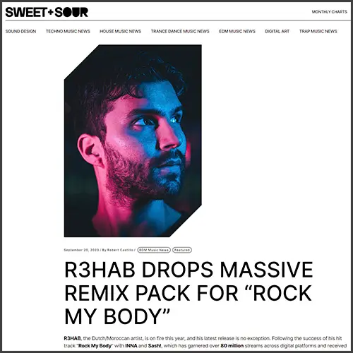 r3habsweetsour R3HAB, SWEET+SOUR, News