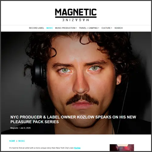 kozlowmagneticmagazine Kozlow, Magnetic magazine, News
