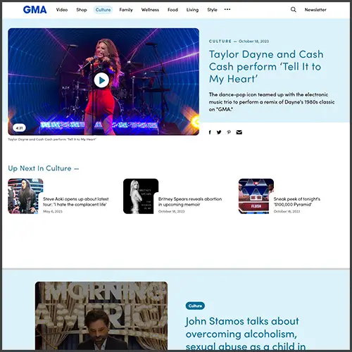 cashcashtaylordaynegoodmorningamerica Cash Cash, Taylor Dayne, GMA, Good Morning America, News