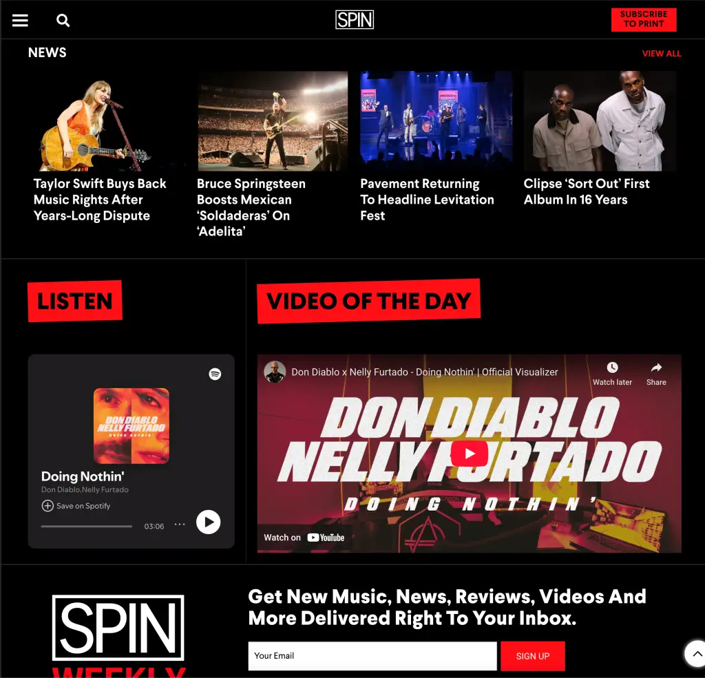 dondiablonellyfurtadospin Don Diablo, Nelly Furtado, SPIN, News