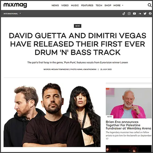 dimitrivegasdavidguettaloreenmixmag