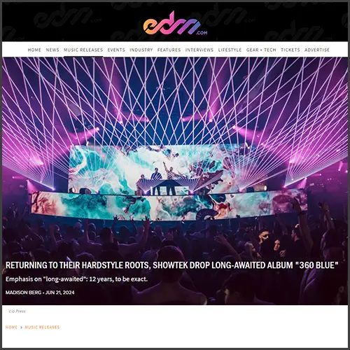 showtekedmcom Showtek, edm.com, News
