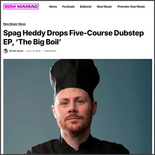spagheddyedmmaniac Spag Heddy, Edm Maniac, News