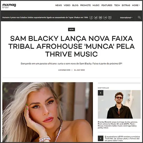 samblackymixmagbrasil Sam Blacky, Mixmag Brasil, News