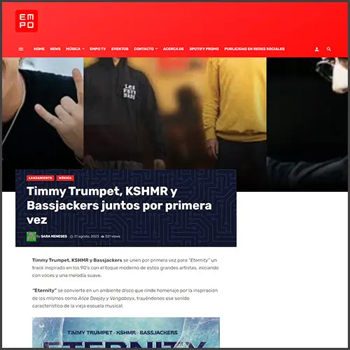 timmytrumpetkshmrbassjackersempo Timmy Trumpet, KSHMR, Bassjackers, empo, News