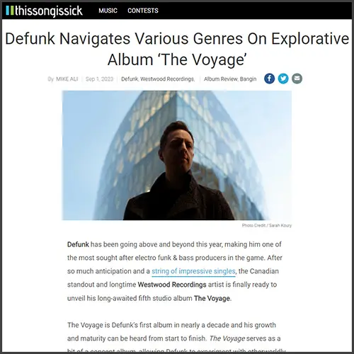 defunkthissongissick Defunk, This Song Is Sick, News